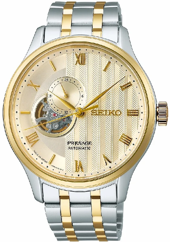 men's Seiko with flyback function -Seiko Presage Zen Garden
