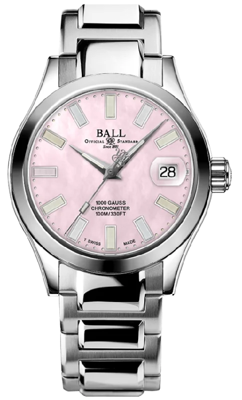 women's Ball magnifying watches -Ball Watch Company Engineer III Marvelight Chronometer 36