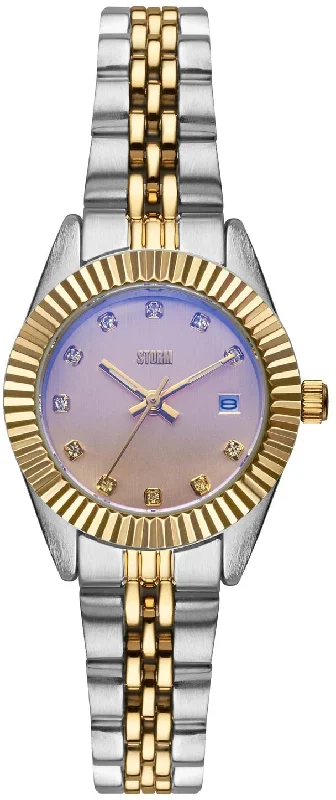 women's Storm self-winding watches -Storm Roxin Crystal Lazer Violet