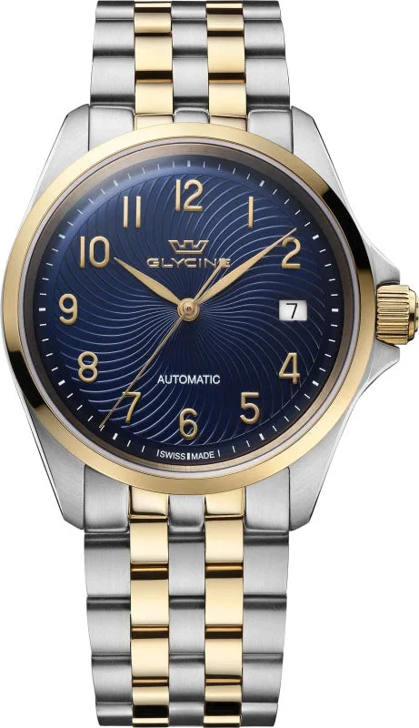 women's mechanical watches with logo engraving design -Glycine Combat 6 Lady Classic 36 women's mechanical watches with logo engraving design -Glycine Combat 6 Lady Classic 36