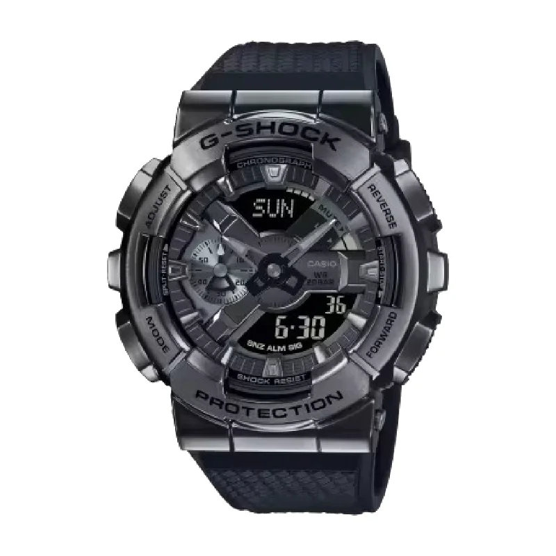 men's Cartier custom engraving watches -CASIO G-SHOCK GM-110BB-1ADR STANDARD ANALOG DIGITAL BLACK WATCH men's Cartier custom engraving watches -CASIO G-SHOCK GM-110BB-1ADR STANDARD ANALOG DIGITAL BLACK WATCH