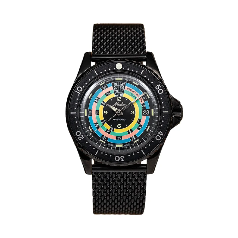 vintage-enthusiast dress-Ocean Star Decompression Timer 1961 Limited Edition 40.5mm - Black on Bracelet and Strap vintage-enthusiast dress-Ocean Star Decompression Timer 1961 Limited Edition 40.5mm - Black on Bracelet and Strap