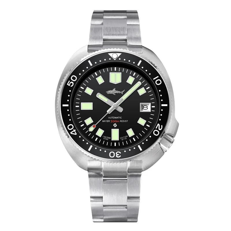 men's luxury dive watches -HEIMDALLR 6105 Turtle Captain Willard Watch