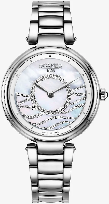 women's mechanical watches with BGW9 SuperLuminova display function -Roamer Watch Lady Mermaid women's mechanical watches with BGW9 SuperLuminova display function -Roamer Watch Lady Mermaid