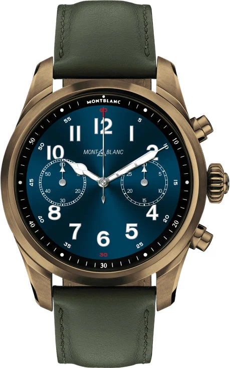 Mens Smart Watch Review Site-Montblanc Watch Summit 2+ Bronze Smartwatch