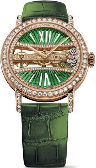 women's Corum solar watches -Corum Golden Bridge Round