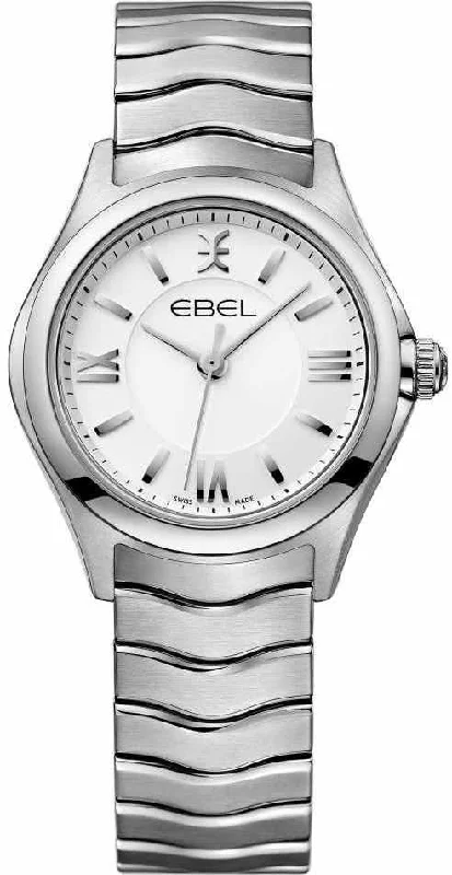Ebel women's watches with classic round case-​Ebel Watch Wave Ladies