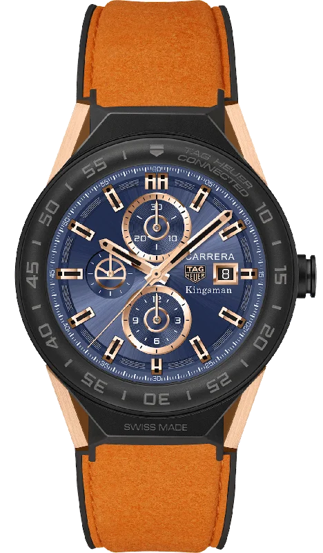 Mens Smart Watch Personalized-TAG Heuer Watch Connected Modular 45 Kingsman Special Edition Smartwatch Mens Smart Watch Personalized-TAG Heuer Watch Connected Modular 45 Kingsman Special Edition Smartwatch