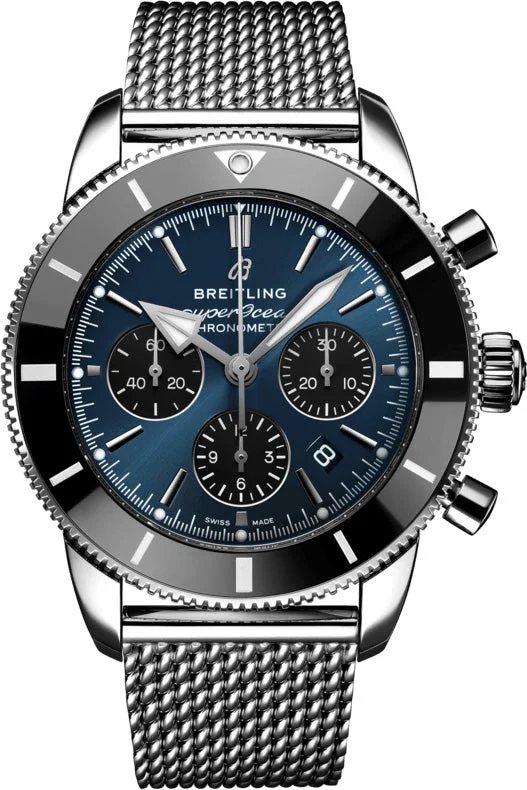 men's chronograph watches for young men -Breitling Superocean Heritage II B01 Chronograph 44 D