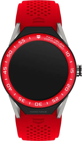 Mens Smart Watches Comparison-TAG Heuer Watch Connected Modular 45 Smartwatch