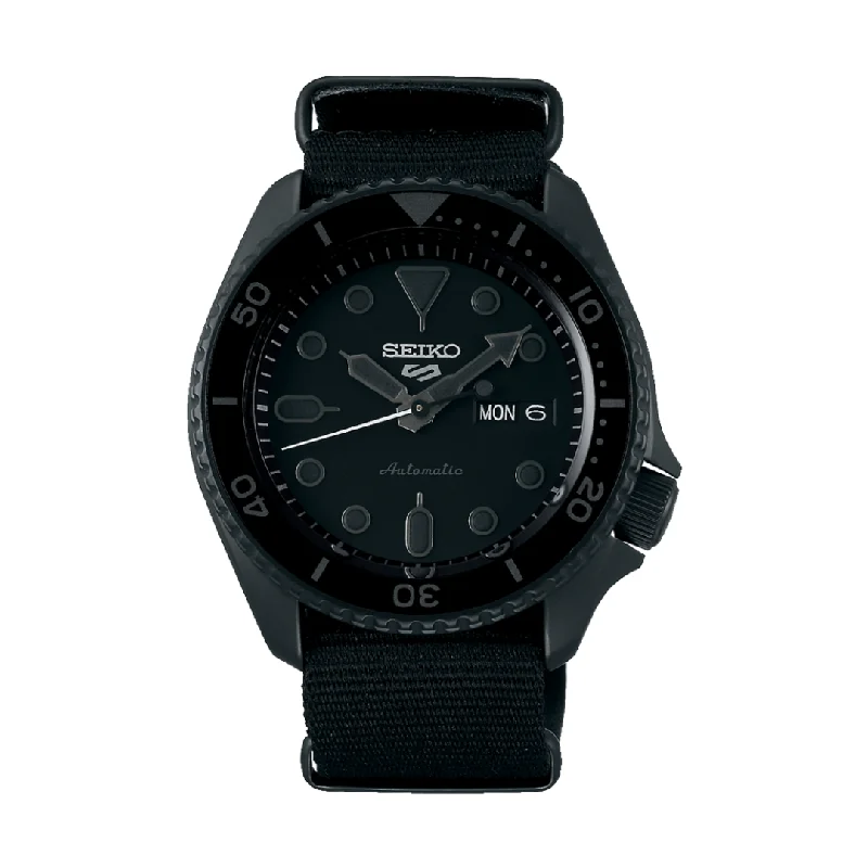 men's Seiko perpetual calendar design watches -SEIKO 5 SPORTS SRPD79K1 AUTOMATIC STEALTH BLACK MEN WATCH men's Seiko perpetual calendar design watches -SEIKO 5 SPORTS SRPD79K1 AUTOMATIC STEALTH BLACK MEN WATCH