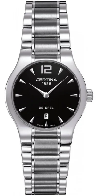 women's Certina with compass function -Certina Watch DS Spel Lady Round Quartz
