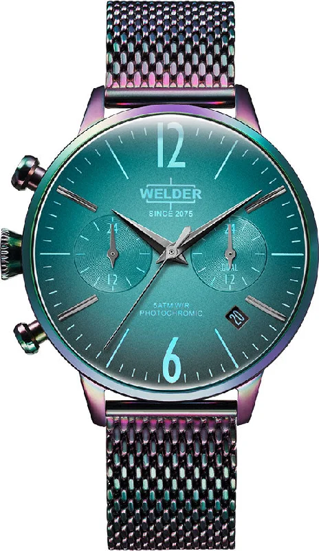 women's Swiss mechanical watches -Welder Watch Moody Dual Time