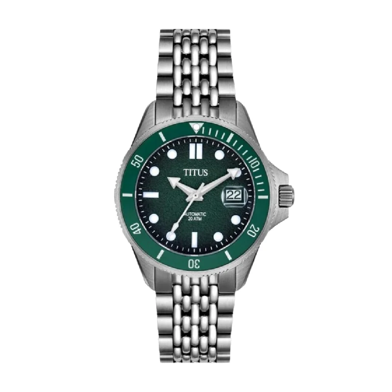 men's mechanical watches with solar design -SOLVIL ET TITUS VALOR W06-03250-009 3 HANDS DATE MECHANICAL MEN WATCH