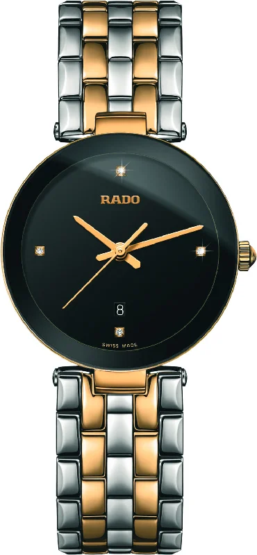Rado women's watches with versatile strap options-Rado Watch Florence Diamonds D
