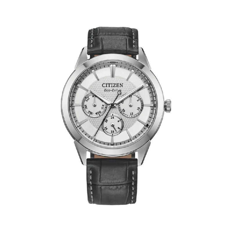 boardroom-appropriate watches-Rolan Silver-Tone Dial, 40 mm