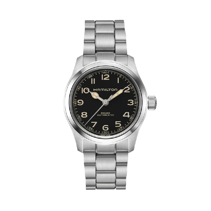 CEOs-signature watches-Khaki Field Murph 38mm - Black on Bracelet