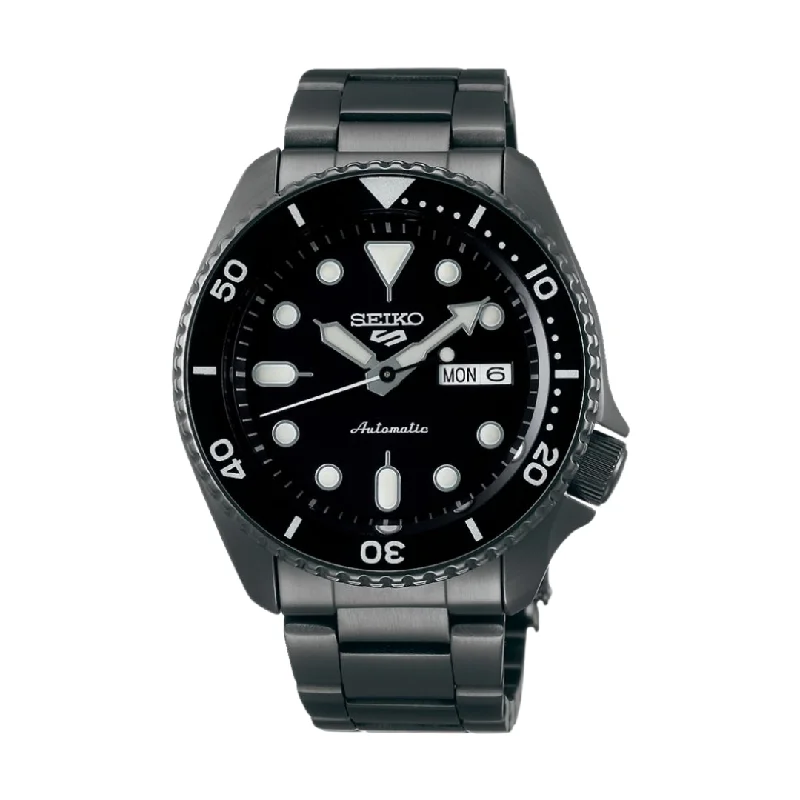 men's Seiko durable design watches -SEIKO 5 SPORTS SRPD65K1 AUTOMATIC 3 HANDS DATE MEN WATCH
