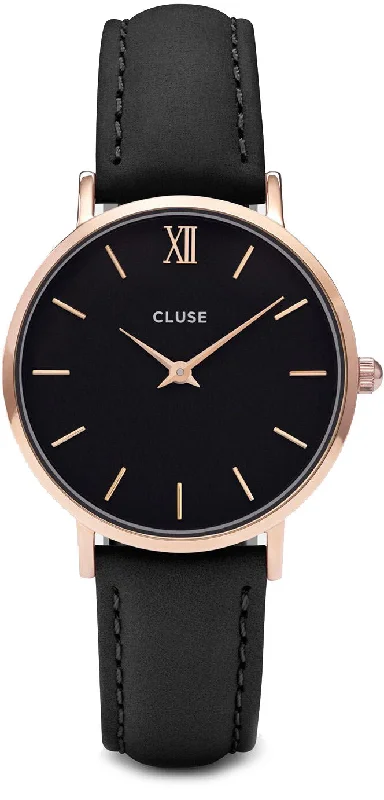 women's mechanical watches with anniversary edition design -Cluse Watch Minuit Ladies