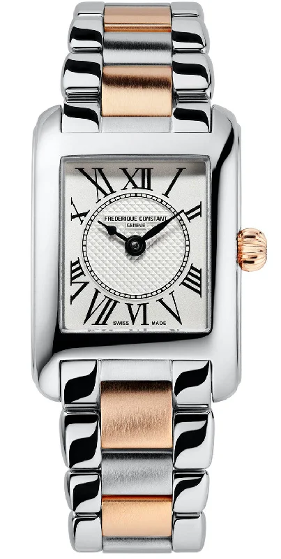 women's mechanical watches with stopwatch display function -Frederique Constant Watch Carree Ladies