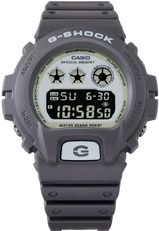 men's mechanical watches with water-resistant design -G-Shock 6900 Hidden Glow Mens men's mechanical watches with water-resistant design -G-Shock 6900 Hidden Glow Mens