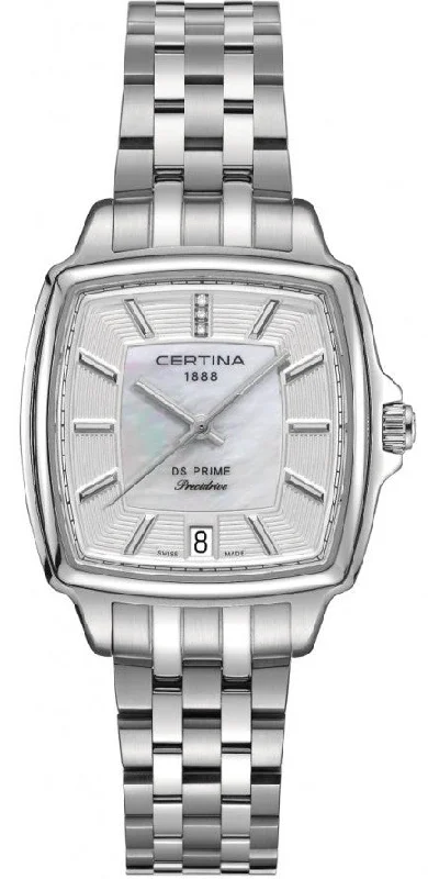 women's Certina convex design watches -Certina Watch DS Prime Lady Shape