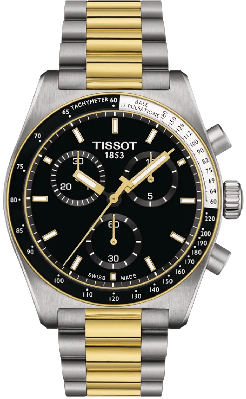 men's digital watches with flat style design -Tissot PR516 Chronograph Quartz