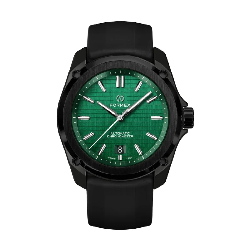 men's field watches with corrosion-resistant design -Essence Leggera Automatic Chronometer Mamba Green 43mm