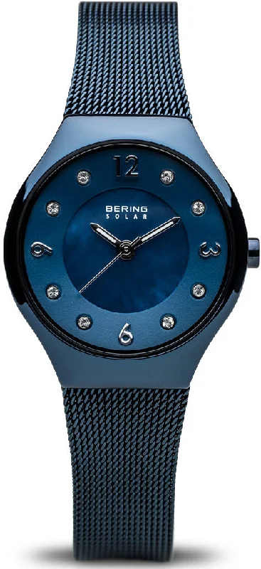 women's Bering with canvas straps -Bering Solar Ladies D
