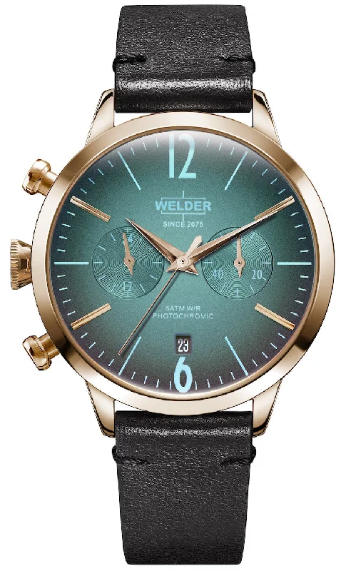 women's mechanical watches with shock-resistant design -Welder Watch Moody K55 Chrono Mono Time Ladies