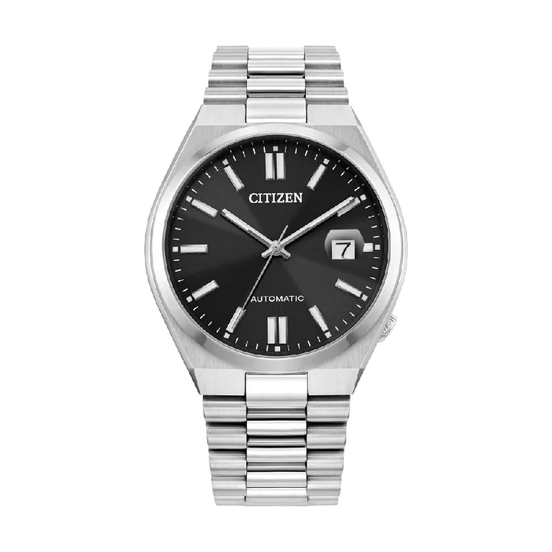 2024-trend dresswatches-NJ015 "Tsuyosa" Sunray Black
