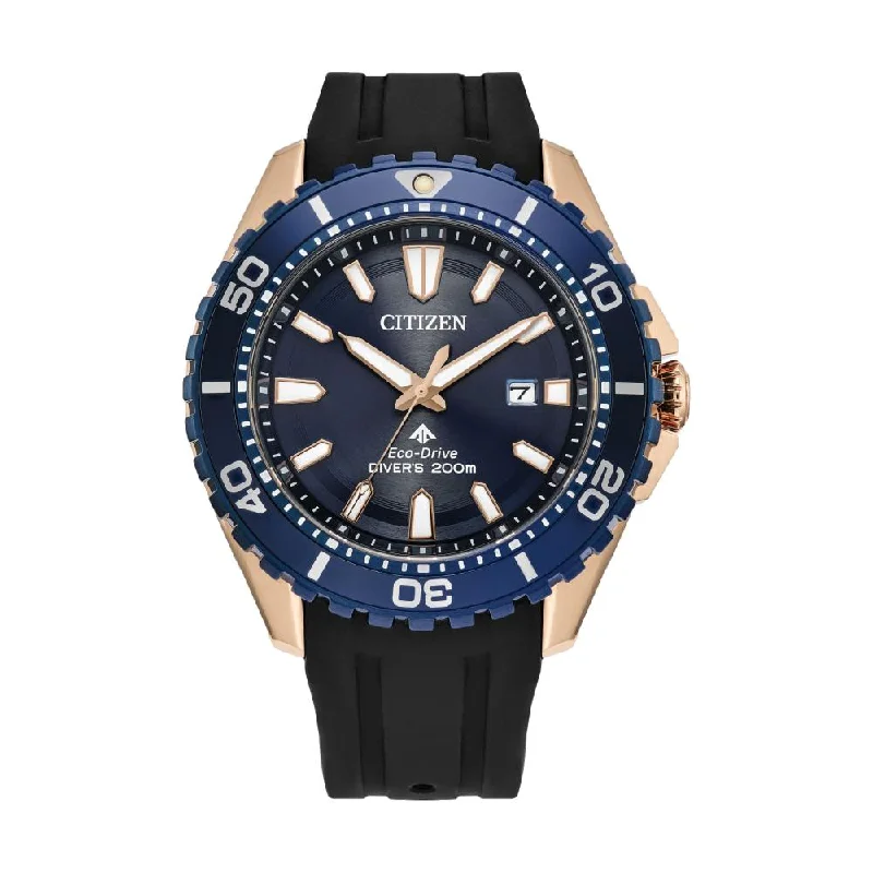 men's dive watches with monogram engraving -Promaster Diver Eco-Drive 45mm Blue Dial, Gold-Tone Case men's dive watches with monogram engraving -Promaster Diver Eco-Drive 45mm Blue Dial, Gold-Tone Case