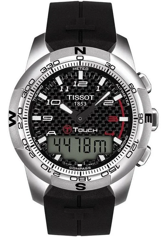 Mens Smart Watches Factory-Tissot Watch T-Touch II Titanium