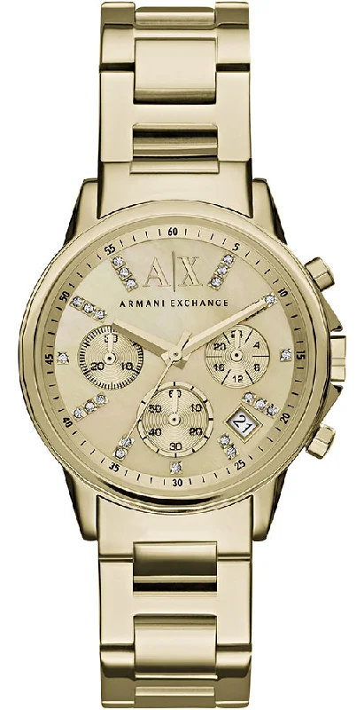 women's mechanical watches with high precision -Armani Exchange Chronograph Ladies