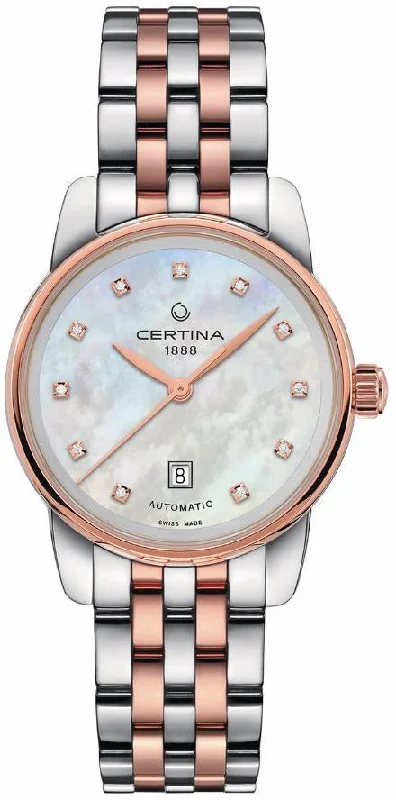 women's Certina Japanese SuperLuminova watches -Certina DS Podium Lady Automatic