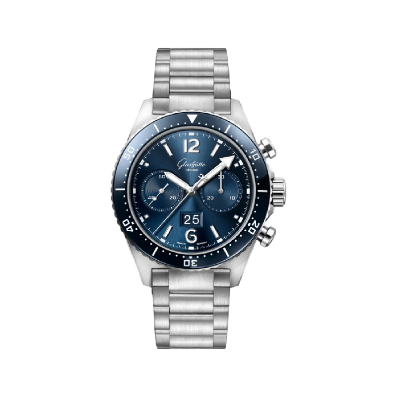 eyeglass-frame matching-SeaQ Chronograph Blue 43.2mm - Stainless Steel on Bracelet eyeglass-frame matching-SeaQ Chronograph Blue 43.2mm - Stainless Steel on Bracelet