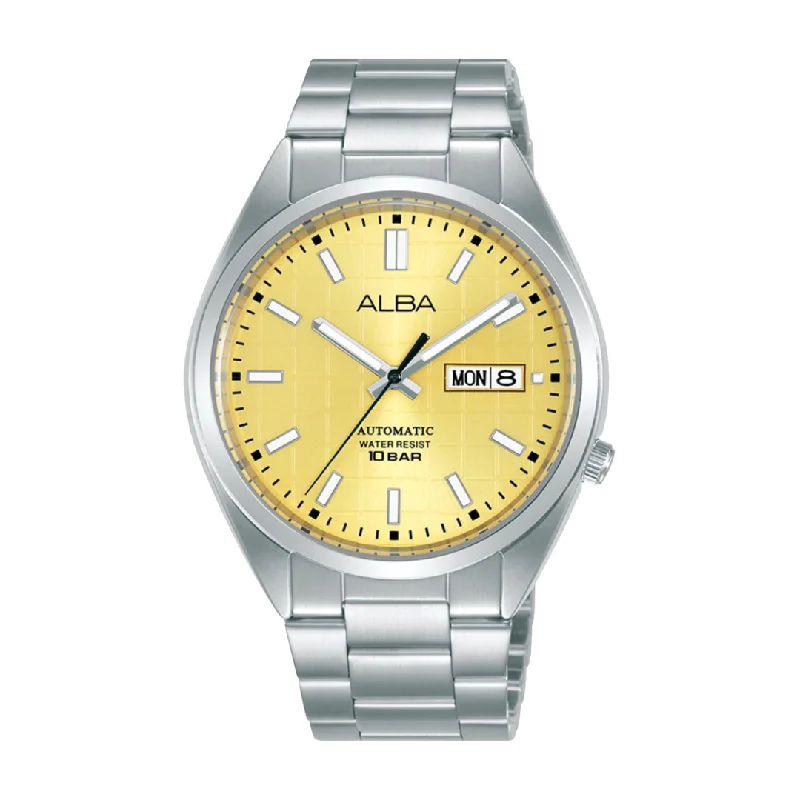 men's mechanical watches with sleek style design -ALBA AL4325X MECHANICAL MEN WATCH