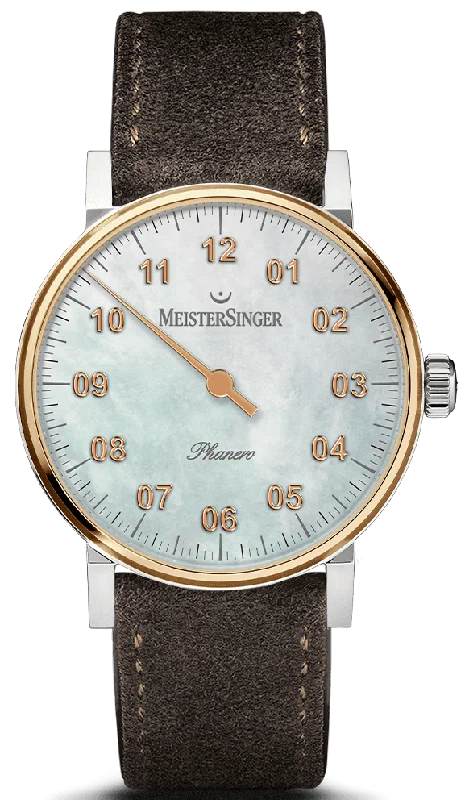 women's mechanical watches with cyclops design -MeisterSinger Watch Phanero