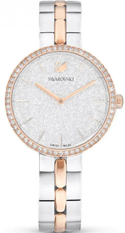 women's mechanical watches with world time design -Swarovski Cosmopolitan