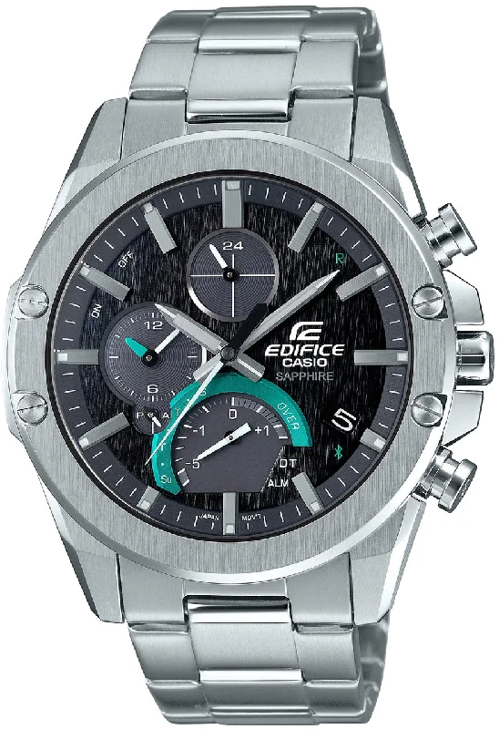 Mens Smart Watches Compass Navigation-Casio Watch Edifice Bluetooth Smartwatch D