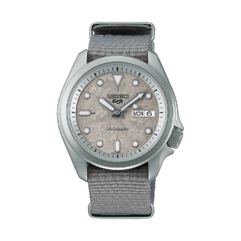 men's Seiko vintage design watches -SEIKO 5 SPORTS SRPG63K1 AUTOMATIC 3 HANDS DATE MEN WATCH