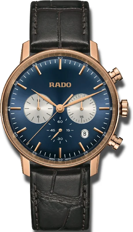 Rado women's watches with scratch-resistant case-Rado Watch Coupole Classic Quartz Chronograph Rado women's watches with scratch-resistant case-Rado Watch Coupole Classic Quartz Chronograph