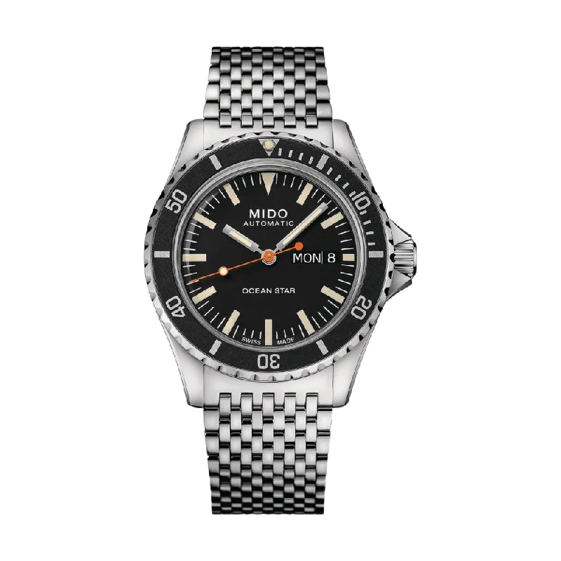 men's dive watches with water-resistant design -Ocean Star Tribute Black