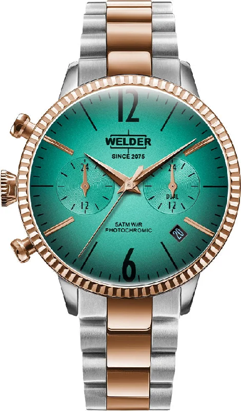 women's mechanical watches with C3 SuperLuminova display -Welder Watch Royal