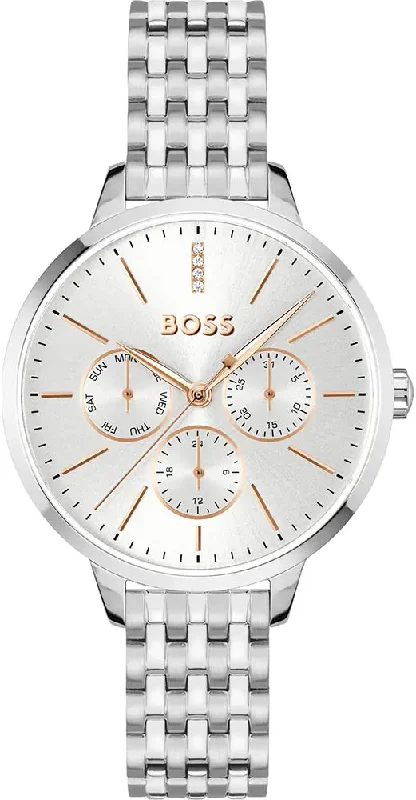 women's mechanical watches with automatic design -Boss Sympony Ladies