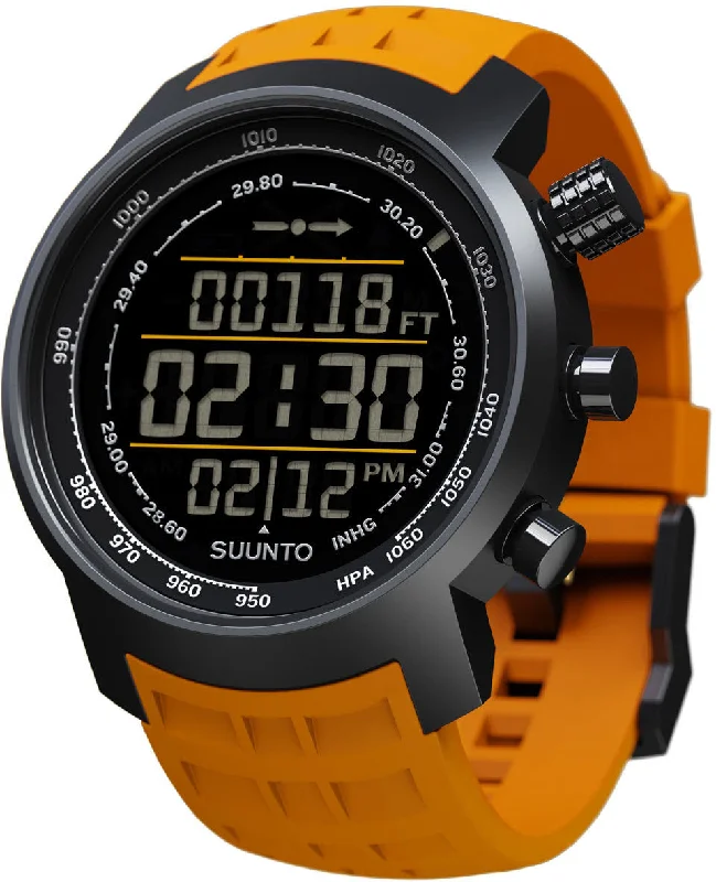 Mens Smart Watch Box-Suunto Watch Elementum Terra Amber Rubber