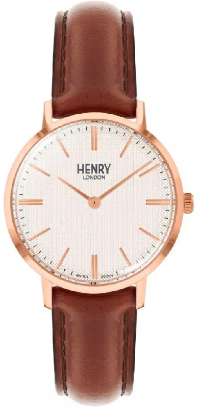 women's mechanical watches with dual time function -Henry London Watch Regency Ladies