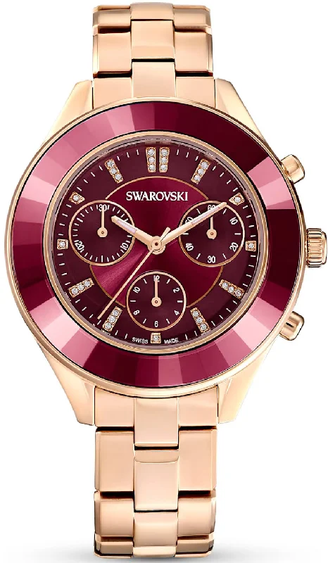 women's mechanical watches with quartz display -Swarovski Octea Lux Sport