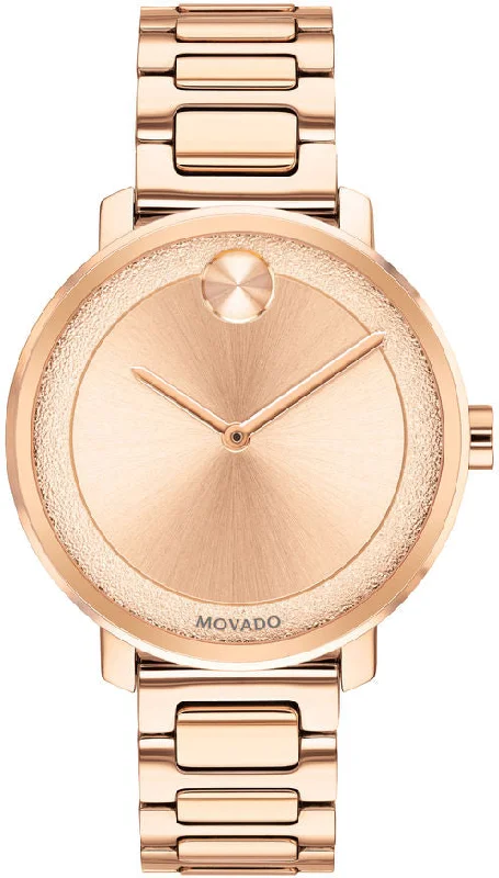 women's mechanical watches with tide display function -Movado Watch Bold Ladies