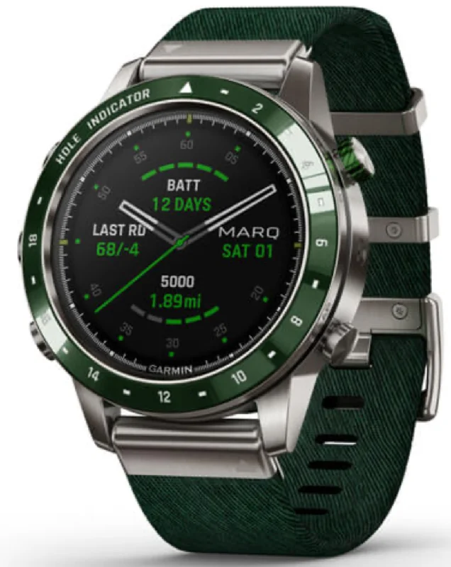 Smart Watches for Mens Tips-Garmin MARQ Watch Titanium Golfer D